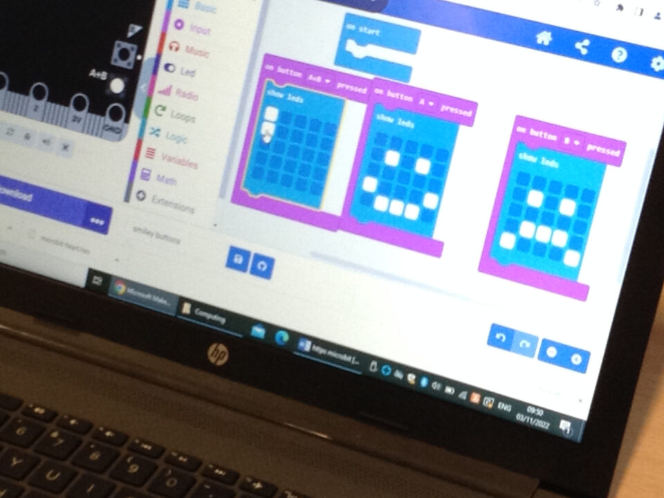 Working with a BBC Microbit