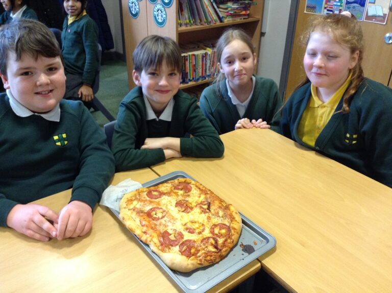Making Pizza - Pepperoni pizza was very popular.