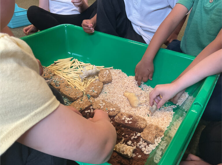 EYFS- sensory play, different environments