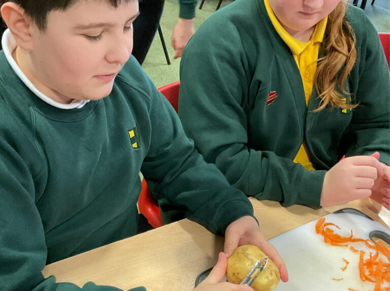 Falcon class learnt how to use 2 types of peeler