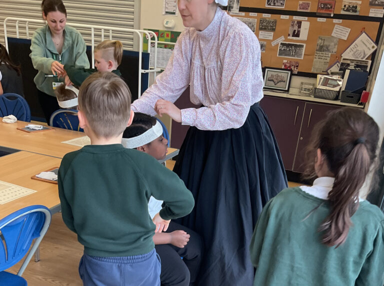 Florence Nightingale visited year 1 and 2