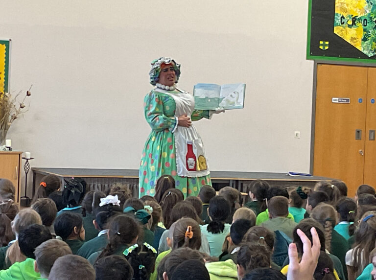 For World Book Day, Annie Fanny visited us!